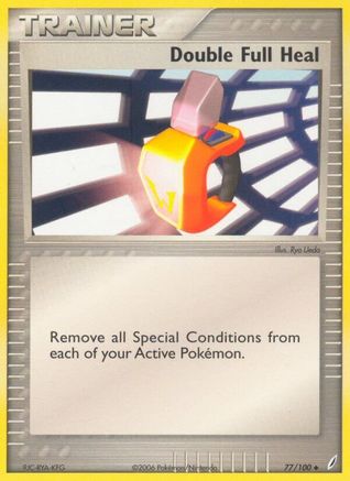 Double Full Heal 77/100 - Crystal Guardians - Poke-Collect