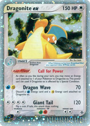 Dragonite ex 90/97 - Dragon Holofoil