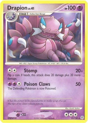 Drapion 23/130 - Diamond and Pearl - Poke-Collect