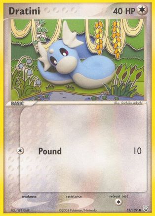 Dratini - 052/109 52/109 - Team Rocket Returns Reverse Holofoil - Poke-Collect