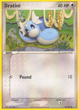 Dratini - 052/109 52/109 - Team Rocket Returns Reverse Holofoil - Poke-Collect