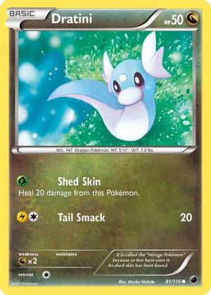 Dratini 81/116 - Plasma Freeze Reverse Holofoil - Poke-Collect