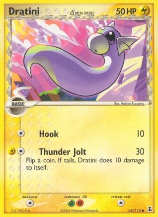 Dratini - 065/113 (Delta Species) 65/113 - Delta Species Reverse Holofoil - Poke-Collect