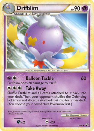 Drifblim 12/90 - Undaunted - Poke-Collect