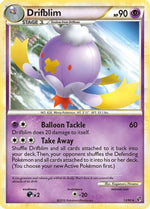 Drifblim 12/90 - Undaunted Reverse Holofoil - Poke-Collect