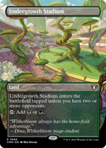 Undergrowth Stadium (CMM-666) - Commander Masters (Borderless) Foil - Poke-Collect