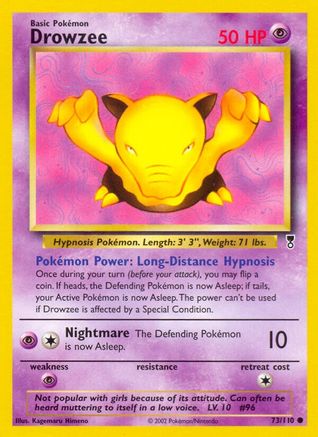 Drowzee 73/110 - Legendary Collection - Poke-Collect