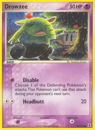 Drowzee 67/113 - Delta Species - Poke-Collect