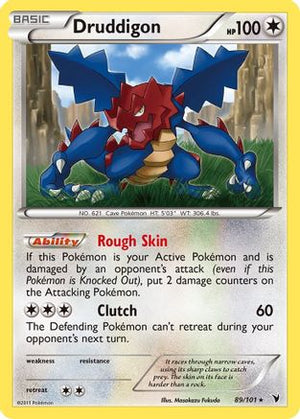 Druddigon 89/101 - Noble Victories Reverse Holofoil - Poke-Collect