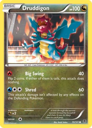 Druddigon 70/101 - Plasma Blast - Poke-Collect