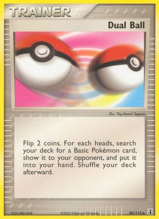 Dual Ball 89/113 - Delta Species - Poke-Collect