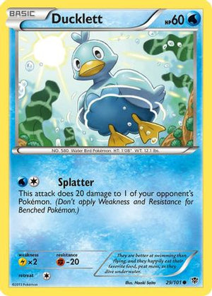 Ducklett 29/101 - Plasma Blast - Poke-Collect