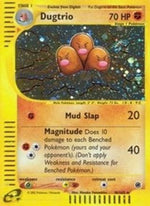 Dugtrio (10) 10/165 - Expedition Reverse Holofoil - Poke-Collect