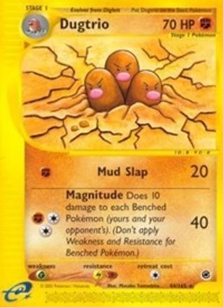Dugtrio (44) 44/165 - Expedition - Poke-Collect