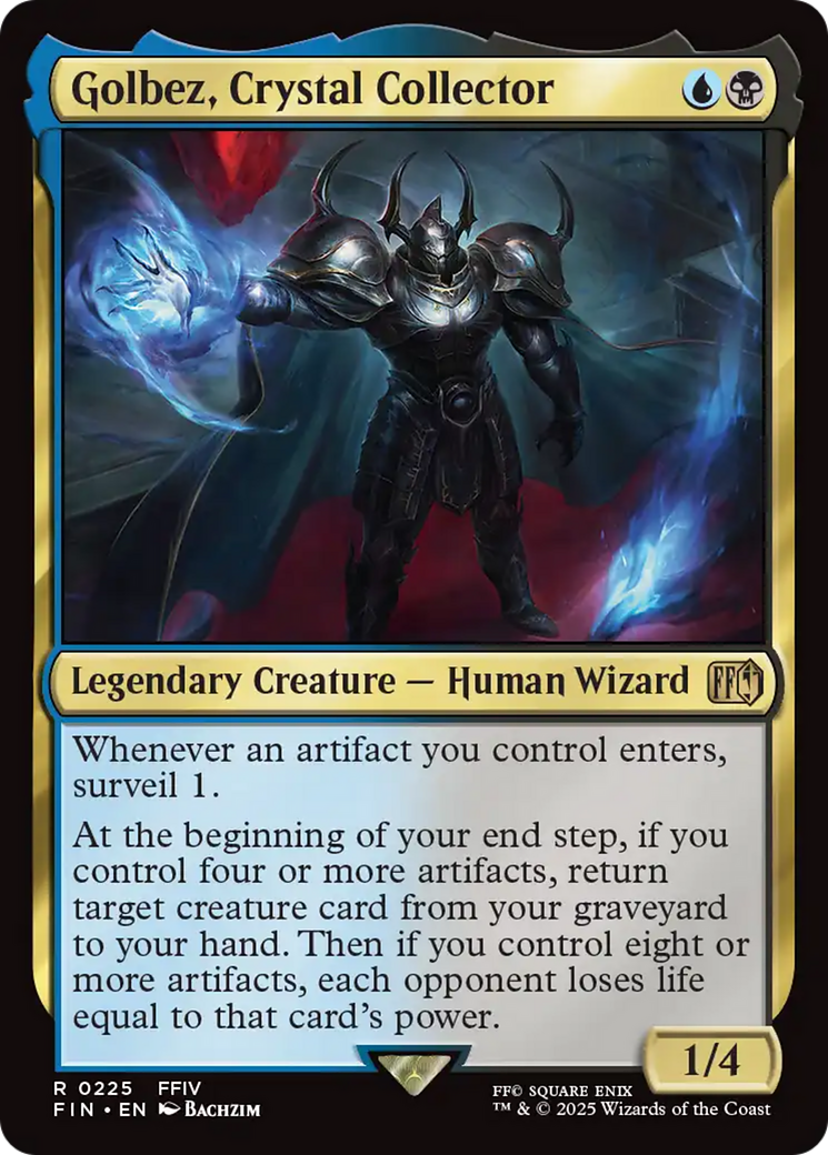 Golbez, Crystal Collector (FIN-225) - FINAL FANTASY Foil - Poke-Collect