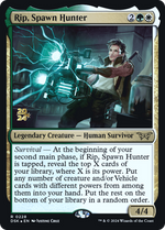 Rip, Spawn Hunter (PRE-228) - Duskmourn: House of Horror Promos Foil - Poke-Collect