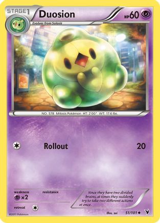 Duosion 51/101 - Noble Victories - Poke-Collect