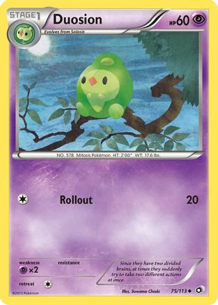Duosion 75/113 - Legendary Treasures - Poke-Collect