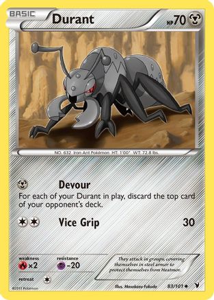 Durant 83/101 - Noble Victories Reverse Holofoil - Poke-Collect
