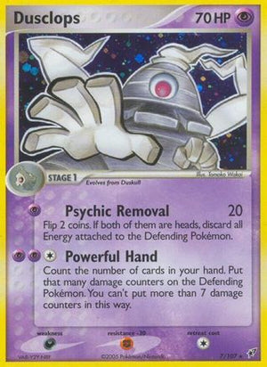 Dusclops 7/107 - Deoxys Holofoil - Poke-Collect