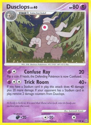 Dusclops (35) 35/100 - Stormfront - Poke-Collect