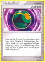 Dusk Ball 110/123 - Mysterious Treasures - Poke-Collect