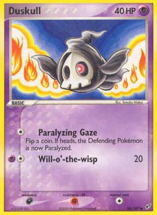 Duskull 58/107 - Deoxys - Poke-Collect