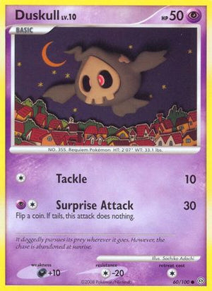 Duskull 60/100 - Stormfront Reverse Holofoil