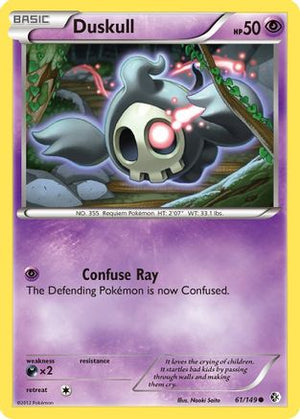 Duskull 61/149 - Boundaries Crossed Reverse Holofoil - Poke-Collect