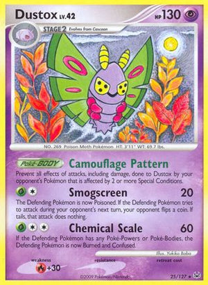 Dustox 25/127 - Platinum Reverse Holofoil