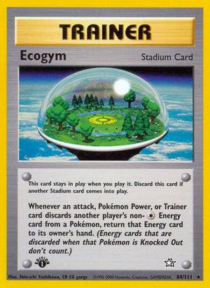 Ecogym 84/111 - Neo Genesis 1st Edition - Poke-Collect
