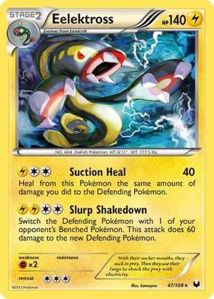 Eelektross 47/108 - Dark Explorers Reverse Holofoil - Poke-Collect