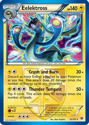 Eelektross (Team Plasma) 33/101 - Plasma Blast Holofoil - Poke-Collect