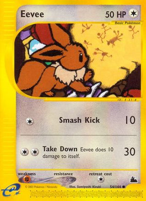 Eevee 54/144 - Skyridge Reverse Holofoil