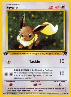 Eevee 55/82 - Team Rocket Unlimited - Poke-Collect