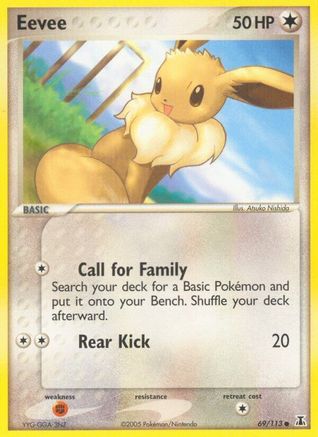 Eevee - 069/113 69/113 - Delta Species Reverse Holofoil - Poke-Collect