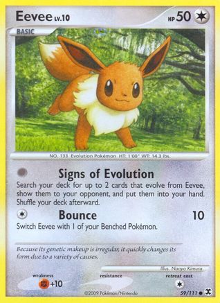 Eevee 59/111 - Rising Rivals - Poke-Collect