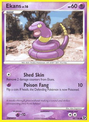 Ekans 66/106 - Great Encounters - Poke-Collect