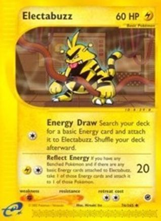 Electabuzz 76/165 - Expedition Reverse Holofoil - Poke-Collect