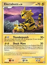 Electabuzz 81/130 - Diamond and Pearl Reverse Holofoil - Poke-Collect