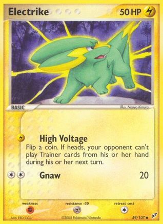 Electrike - 059/107 59/107 - Deoxys Reverse Holofoil - Poke-Collect