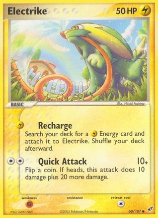 Electrike - 060/107 60/107 - Deoxys - Poke-Collect