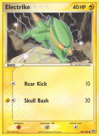 Electrike - 048/106 48/106 - Emerald - Poke-Collect