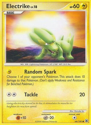 Electrike 64/100 - Majestic Dawn - Poke-Collect
