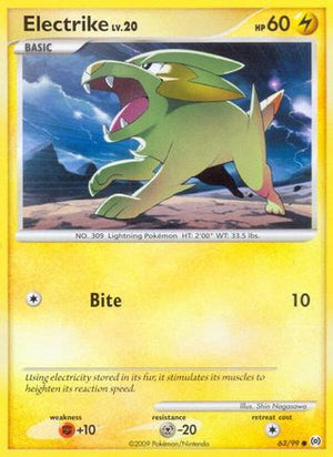 Electrike (63) 63/99 - Arceus Reverse Holofoil - Poke-Collect