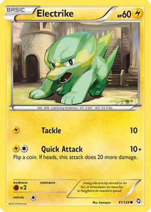 Electrike (41) 41/124 - Dragons Exalted Reverse Holofoil - Poke-Collect