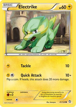 Electrike (41) 41/124 - Dragons Exalted - Poke-Collect
