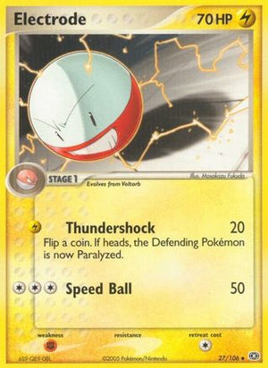 Electrode 27/106 - Emerald - Poke-Collect