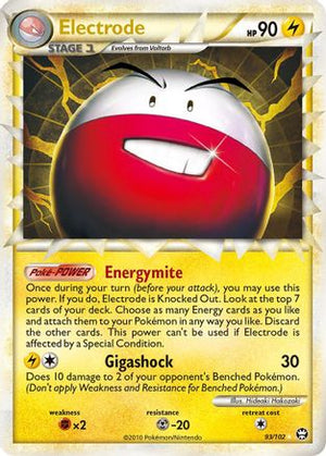 Electrode (Prime) 93/102 - Triumphant Holofoil - Poke-Collect