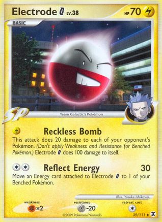 Electrode G 39/111 - Rising Rivals - Poke-Collect